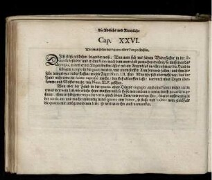 Cap. XXVI. Wie man soll in die fainten oder tempo stossen