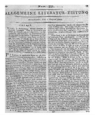 Michaelis, J. F.: Der Brandenburgisch-Preußische Staat am Schlusse des achtzehnten Jahrhunderts. Oder Reise durch sämtliche Königl.-Preußische Provinzen. Berlin: Dieterici 1801