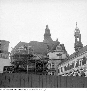 Georgentor (z.T. mit Stadtmodell), Neumarkt, Stallhof, Fürstenzug