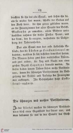 Die Schwarzen und weißen Verschnittenen