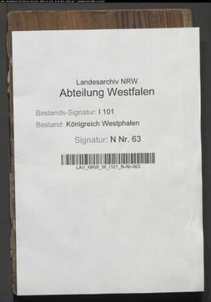 Urkundenregister des Notars Anton Graen zu Ringboke