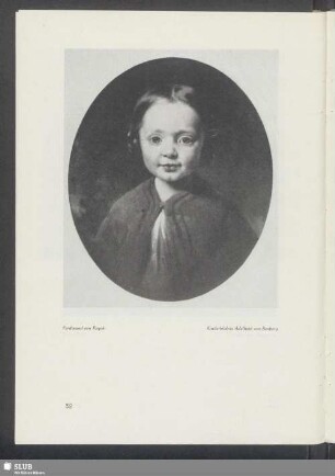 Ferdinand von Rayski: Kinderbildnis Adelheid von Boxberg