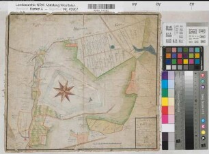 Wickede (Dortmund), Teilung des Wickeder Westerholzes, Plan der Wickeder Ostheide