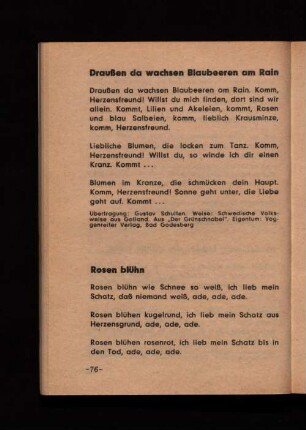 Rosen blühn