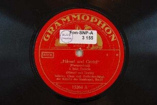 "Hänsel und Gretel" : 1. Bild, 1. Teil: Daheim (Hänsel und Gretel) / (Humperdinck)