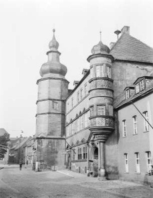 Rathaus Mücheln am Marktplatz