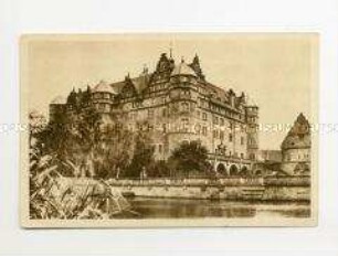 WHW-Postkarte: Neuenstein, Schloss Hohenlohe