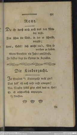 Die Kinderzucht