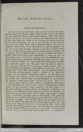 Physische Erdbeschreibung