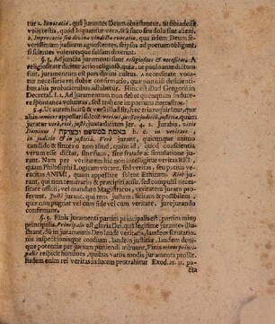 Exercitatio Theologica De Juramentis