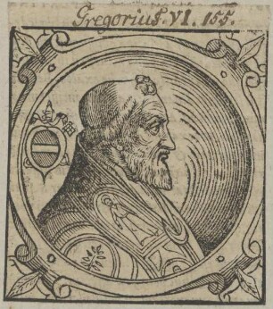 Bildnis von Papst Gregorius VI.