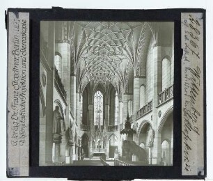 Wittenberg, Schlosskirche : Innenansicht