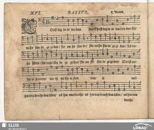 XVI. Christ lag in todes banden