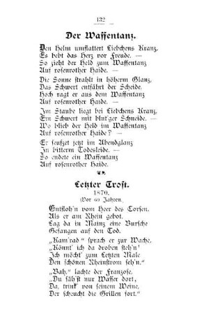 Letzter Trost
