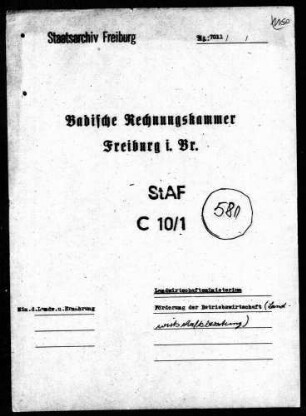 Förderung der Betriebswirtschaft (Landwirtschaftsberatung)