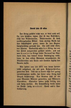 28-39, Bereit sein ist alles