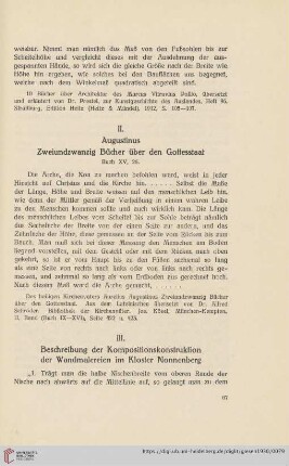 II. Augustinus Zweiundzwanzig Bücher über den Gottesstaat