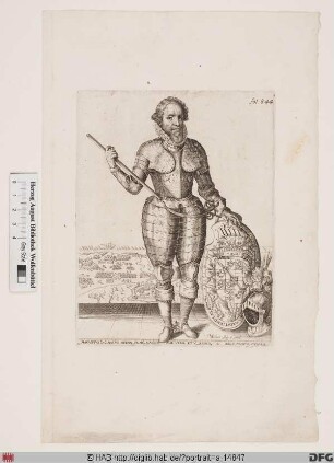 Bildnis Moritz, 1584 Graf von Nassau-Katzenelnbogen, 1618 Prinz von Oranien