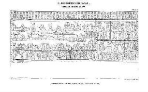 Tafel 11. C. Historischer Saal. Ostwand, Erstes Blatt