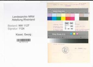 Entnazifizierung Georg Kissel , geb. 00.00.0000 (Lehrer)