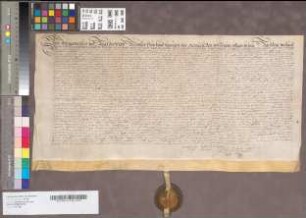 Documentum adjudicationis et silentii über Joan Rottmans Garten vor dem Juddefelder Thor für Melchior Schwering.