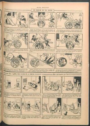 Dos cepillos dan cuenta de un ladrón [Cómic]