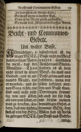 Beicht- und Communion-Gebete.