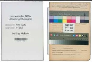 Entnazifizierung Helene Hering , geb. 16.06.1906 (Hausangestellte)