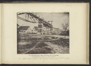 Eisenbahnbrücke über die Isar bei Landshut.
