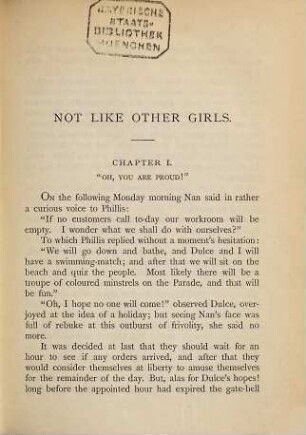 Not like other girls : a novel, 2