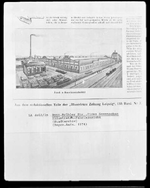 Schreibwarenfabrik Friedrich Soennecken in Bonn, Brühler Straße