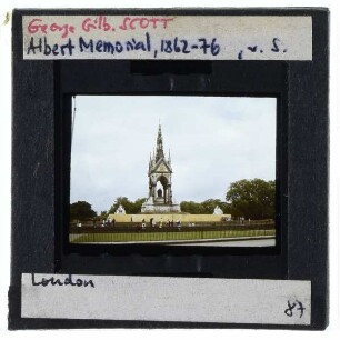 London, Kensington Gardens, Albert Memorial
