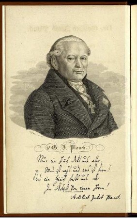 Portr. G. J. Planck