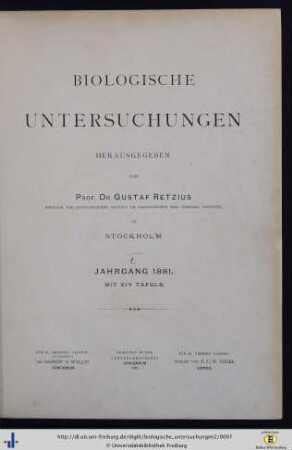 Jahrgang 1881.