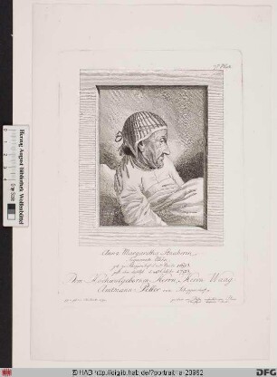 Bildnis Anna Margaretha Stauber, genannt Uhlin