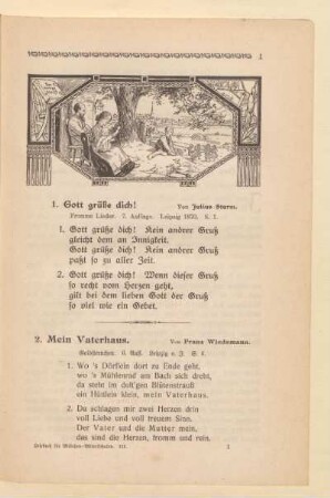 Im Vaterhaus.