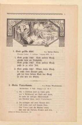 Im Vaterhaus.