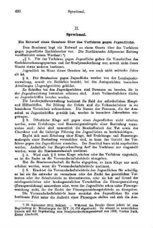 490-498, II. Sprechsaal