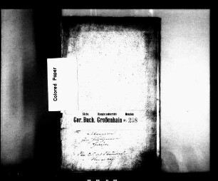 Gerichtshandelsbuch von Zschauitz (bei Großenhain), Bd. 2