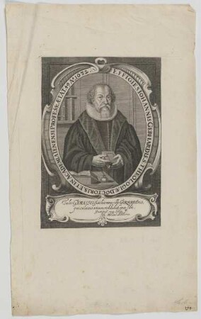 Bildnis des Iohannes Gerhardus