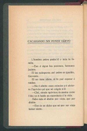 Cacariando sin poner güevo