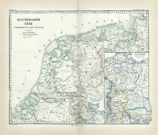 Deutschland's Gaue I. Nördliches Lothringen. Friesland