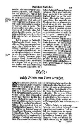 welche Olivier von Nord verrichtet.
