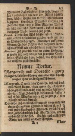 Neunte Tortur.