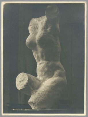 Weiblicher Torso, 1925/29, Gips