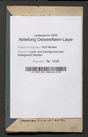 Sonstige: Meier, Friedrich; Sonstige: Meier, Christine, geb. Bleeke: