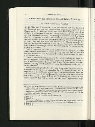 4. Im Dienste der Schleswig-Holsteinischen Erhebung.