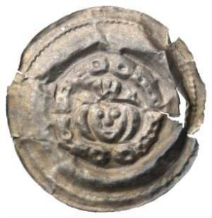 Fundmünze, Brakteat, 1253 - 1278