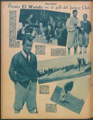 Premio El Mundo en el golf del Jockey Club [Fotografías]