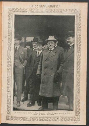 El eminente cirujano alemán, Dr. Fedor Krause